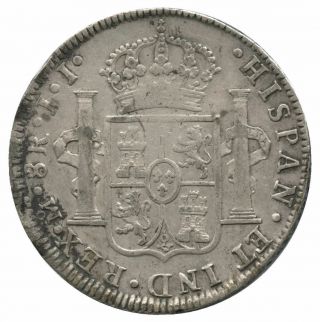 1819 Mexico Silver 8 Reales Cleaned 2