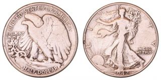 Ga.  201} United States Of America 1/2 Dollar 1942 / Walking Liberty Half / Silver