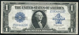 Fr.  238 1923 $1 One Dollar “horseblanket” Silver Certificate Very Fine