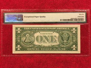 Fr 1900 - Bm Mule 1963 1 Dollar Federal Reserve Note (York) PMG 66EPQ 4