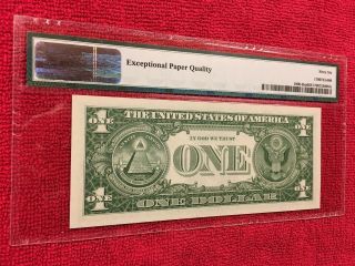 Fr 1900 - Bm Mule 1963 1 Dollar Federal Reserve Note (York) PMG 66EPQ 6