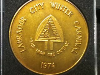 1974 Labrador City Winter Carnival $1 Token