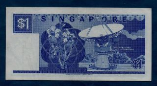 Singapore Banknote 1 Dollar 1987 VF, 2