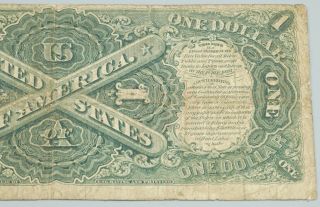 Series of 1917 $1.  00 Dollar US Note Legal Tender FR38 Bill 274 6