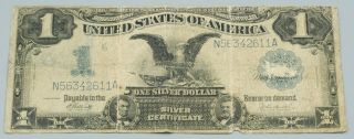 Series Of 1899 $1.  00 Silver Certificate Black Eagle Fr230 Bill 269