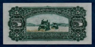 Yugoslavia Banknote 10 dinara 1965 XF 2