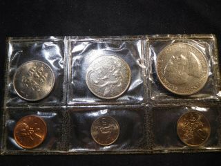 B15 Jamaica 1969 6 Coin Specimen Set