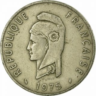 [ 704817] Coin,  French Afars & Issas,  100 Francs,  1975,  Paris,  Vf (30 - 35)