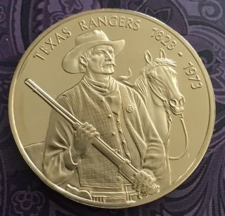150th Anniversary Of The Texas Rangers Coin Medal Police Law Enforcement