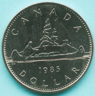 Canada - 1985 One Dollar Coin - Queen Elizabeth Ii