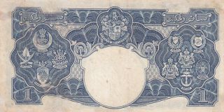 1 DOLLAR VG - FINE BANKNOTE FROM BRITISH MALAYA 1941 PICK - 11 2