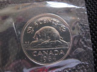 1984 Canadian Prooflike Nickel ($0.  05)
