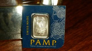 Five Individual 1 Gram Platinum Bars Each One Is Individually Wrapped/numbered