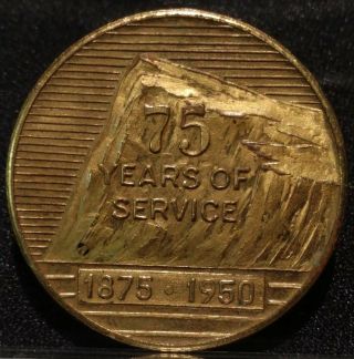 1950 Prudential Life Insurance Company 75th Anniversary Medal Coin Token