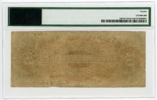 1853 $10 The Farmers & Exchange Bank of Charleston,  SOUTH CAROLINA Note PMG F 12 2