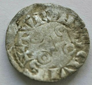 Middle Age Ar Silver Coin 0.  65gr;20mm