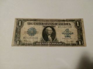 $1 1923 Horse Blanket Large Silver Certificate One Dollar Bill