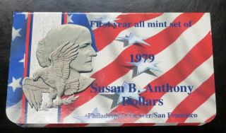 1979 Susan B Anthony P D S Mints Fist Year In Information Folder