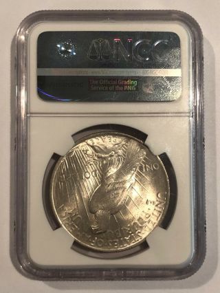 1924 Silver Dollar Coin S$1 MS 64,  NGC 2