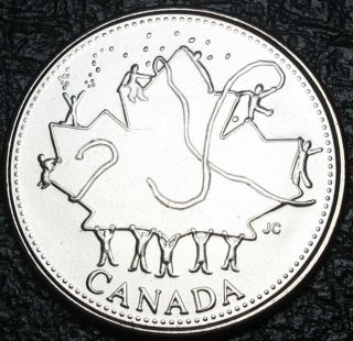 Rcm - 2002 - P - 25 - Cents - Canada Day - Uncirculated