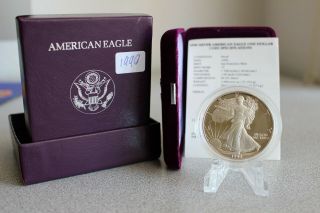 1990 - S American Silver Eagle Proof