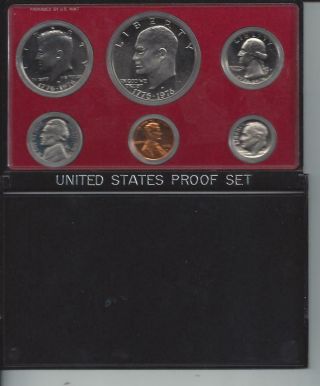 1776 - 1976 Bicentennial United States Proof Set No Box