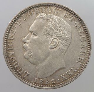 India Portuguese 1 Rupia 1882 T38 381