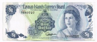L.  1974 Cayman Islands One Dollar Note - P5f