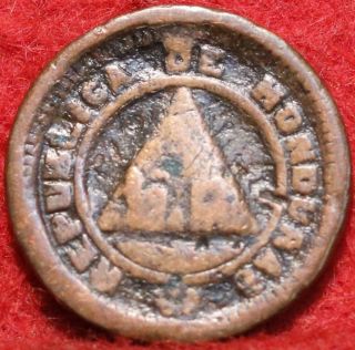 1911 Honduras 1 Cent Foreign Coin