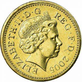 [ 702648] Coin,  Great Britain,  Elizabeth Ii,  Pound,  2005,  British Royal