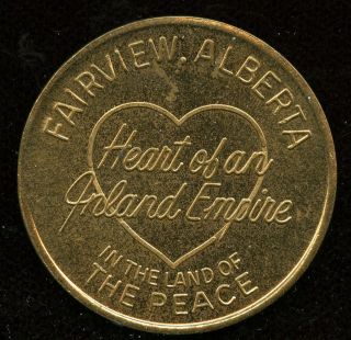 Fairview Alberta Dunvegan Bridge Heart Of An Inland Empire Medal