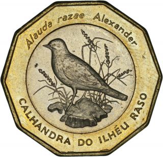 Cape Verde: 100 escudos bi - metallic 1994 (Raza lark) UNC 2