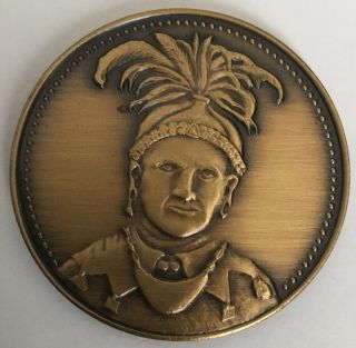 Native American Indian Chief Cornplanter Seneca Tribe Coin Medal