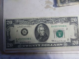1969 $20 Twenty Dollar Bill Crisp Uncirculated