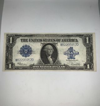 Series Of 1923 Large Note $1 Silver Certificate Speelman/white (m82295957d)
