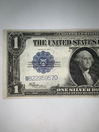 Series of 1923 Large Note $1 Silver Certificate Speelman/White (M82295957D) 2