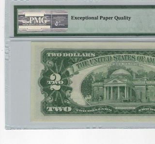 LOW SERIAL Fr 1513 1963 $2 UNITED STATES NOTE PMG Graded 67 GEM UNC EPQ 4
