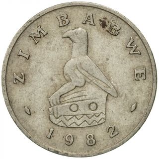 [ 432225] Coin,  Zimbabwe,  5 Cents,  1982,  Ef (40 - 45),  Copper - Nickel,  Km:2