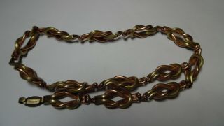 1/20 12k 14 Inch Gold Filled Necklace 41.  35 Grams For Scrap Good Little Wear