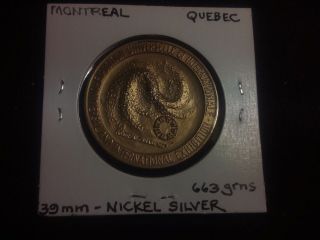 1967 Montreal Quebec,  Confederation Centennial Medal,  Man And His World