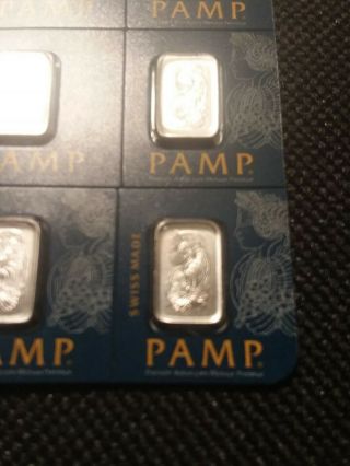 1 Gram Multigram Pamp Suisse Platinum Bar.  9995 Pure