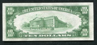 FR.  2006 - B 1934 - A $10 FRN FEDERAL RESERVE NOTE YORK,  NY GEM UNCIRCULATED 2