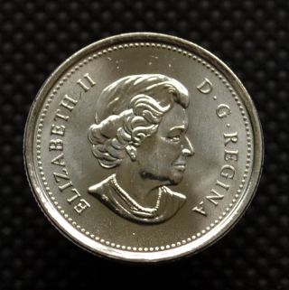 Canada 25 Cents 2010.  End of World War II.  km1028.  North American coin UNC. 2
