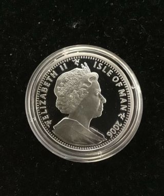 2006 Isle of Man - EXOTIC SHORTHAIR CAT - 1 oz.  999 Silver Proof Coin,  Box/COA 3