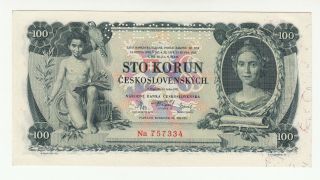 Czechoslovakia 100 Korun 1931 Specimen Aunc P23 @