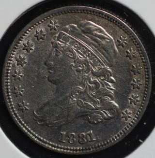 1831 Capped Bust Silver Dime 10c Coin