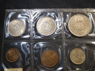 U1 India Portuguese 1958 - 1959 6 Coin Set