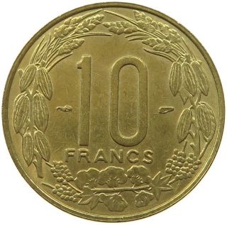 Cameroun 10 Francs 1958 Qa 681