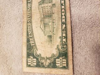 $10 1929 The First National Bank of Peoria Il bank note 5