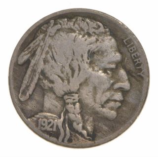 1921 - S Indian Head Buffalo Nickel 4791